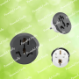 Адаптер-перехідник для розеток універсальний «VGT», 16A 250V 3500W, K1363, Black