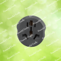 Адаптер-перехідник для розеток універсальний «VGT», 16A 250V 3500W, K1363, Black
