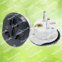 Адаптер-перехідник для розеток універсальний «VGT», 16A 250V 3500W, K1363, Black
