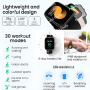 Смарт-годинник «XIAOMI» HAYLOU GST LITE LS13 Black