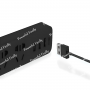 Мережевий фільтр (подовжувач) «XIAOMI» Mi Power Strip (3 розетки + 3 USB-port) Black, XMCXB01QM