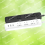 Мережевий фільтр (подовжувач) «XIAOMI» Mi Power Strip (3 розетки + 3 USB-port) Black, XMCXB01QM
