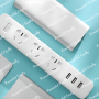 Мережевий фільтр (подовжувач) «XIAOMI» Mi Power Strip (3 розетки + 3 USB-port) Black, XMCXB01QM