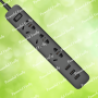 Мережевий фільтр (подовжувач) «XIAOMI» Mi Power Strip (3 розетки + 3 USB-port) Black, XMCXB01QM