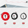 Кабель «BASEUS» Cafule Cable USB for Lightning 1.5A 2.0 м Grey/Black