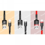 Кабель «BASEUS» Cafule Cable USB for Lightning 1.5A 2.0 м Grey/Black