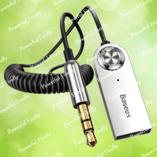 Bluetooth AUX аудіоадаптер «BASEUS» BA01 USB Wireless Adapter Cable Black
